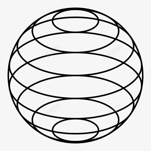 球圆地球图标svg_新图网 https://ixintu.com 世界 圆 地球 球 球体 纬度