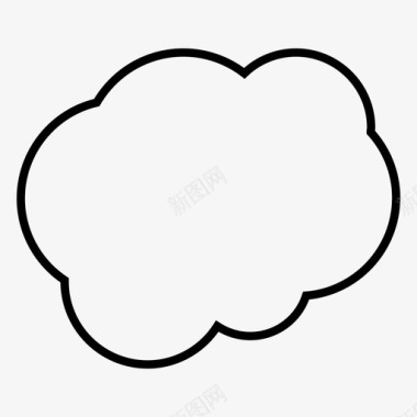云云气象凝结图标图标
