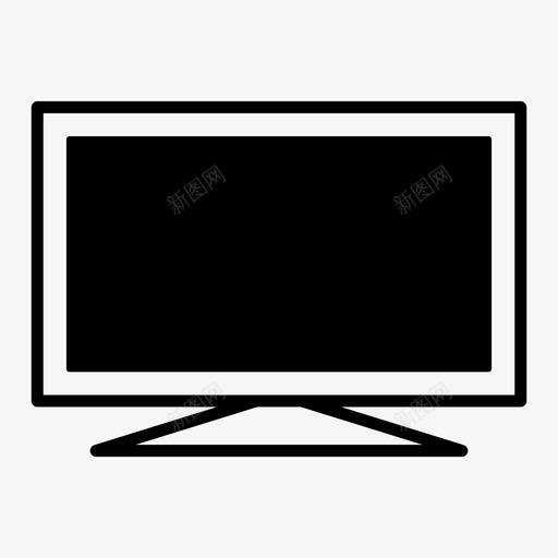 电视电视机显像管图标svg_新图网 https://ixintu.com magnavox 客厅 家具 屏幕 房子 显像管 显示器 电视 电视机