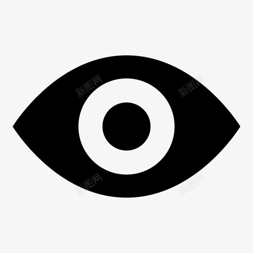 眼睛找到看图标svg_新图网 https://ixintu.com 字形用户界面2 找到 看 眼睛 视网膜
