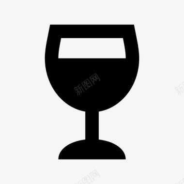 酒杯材料玛格丽塔图标图标