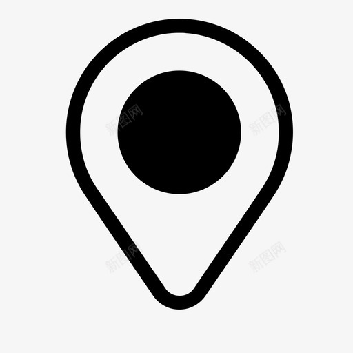 地图标识访问地标svg_新图网 https://ixintu.com 创建 地图标识 地标 地理位置 查找 添加 访问