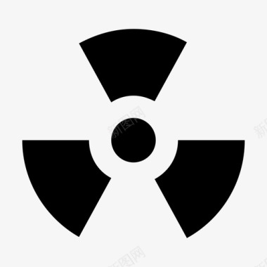 放射性有毒科学实验室图标图标
