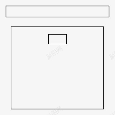 纸箱箱包装存放图标图标