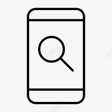查找手机时间智能手机图标图标