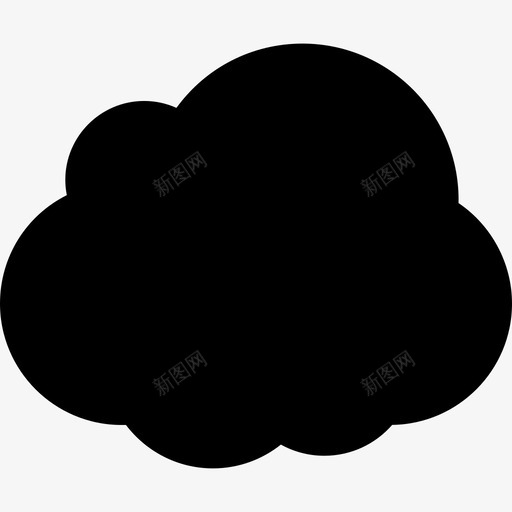 乌云的形状天气宇宙图标svg_新图网 https://ixintu.com 乌云的形状 天气 宇宙