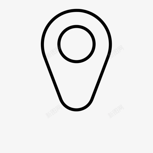 地图图钉位置地点图标svg_新图网 https://ixintu.com 书签 位置 地图图钉 地点 地理位置 旅行 驱动器