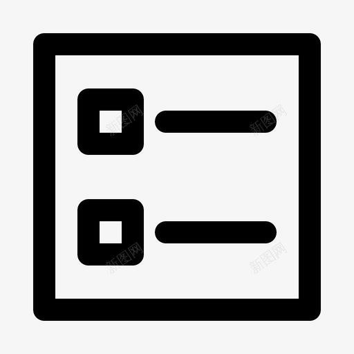 检查列表点名库存图标svg_新图网 https://ixintu.com gui gui基础知识 事情 库存 待办事项 投票 检查列表 模板 点名 界面 软件 项目符号