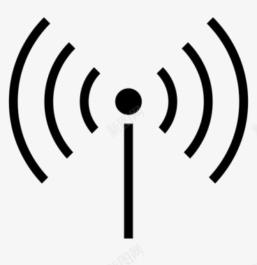 信号通信连接图标图标