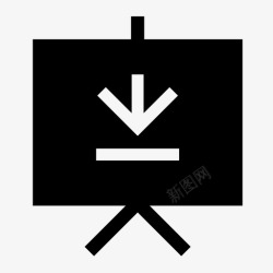 接收处理输出幻灯片拉入幻灯片处理幻灯片图标高清图片