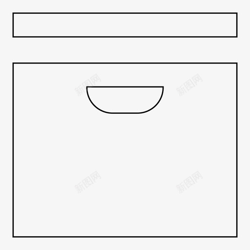 纸箱箱包装存放图标svg_新图网 https://ixintu.com 箱包装存放 纸箱