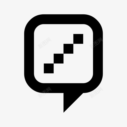 语音泡泡应用程序通讯图标svg_新图网 https://ixintu.com ikoo图标集 对话 应用程序 语言 语音泡泡 谈话 通讯