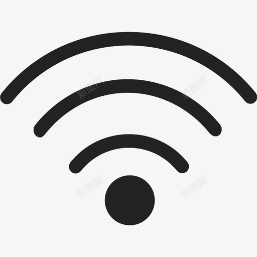 wifi跳动广播图标svg_新图网 https://ixintu.com wifi wifi信号 广播 波峰 流 潮汐 爆发 跳动