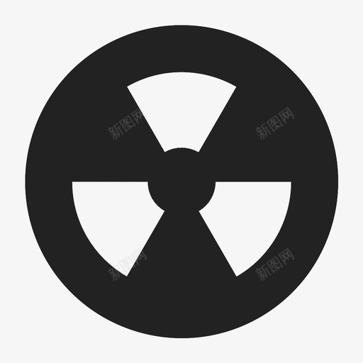 放射性化学危险图标svg_新图网 https://ixintu.com 化学 危险 废物 放射性 放射性物质 物质 病毒 突变 风险