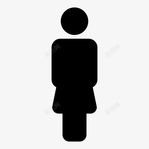个人1女孩图标svg_新图网 https://ixintu.com 1 个人 亚洲人物 人物图标女性 人类 人群 女士 女孩 女性 我 用户 群组图标