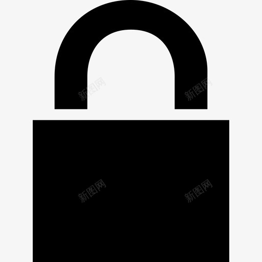 锁防御有人看守图标svg_新图网 https://ixintu.com 上锁 受保护 安全 有人看守 禁止进入 锁 防御