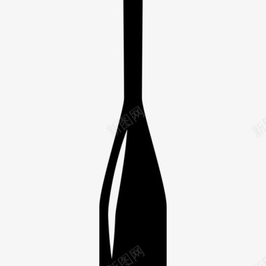 黑瓶子食物厨房图标图标