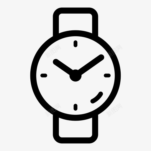手表无线定时器图标svg_新图网 https://ixintu.com 互联网 定时器 手表 放牧 无线 时钟 智能手机 智能手表 爆发 购物