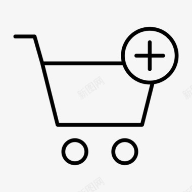 购物车添加在线购买在线购物车图标图标