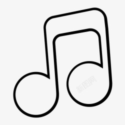 跳动的旋律音乐备忘歌曲唱歌图标高清图片