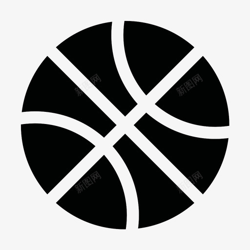 篮球nba球潮图标svg_新图网 https://ixintu.com nba球 互联网 体育 徽章 流 潮 篮球 脉搏