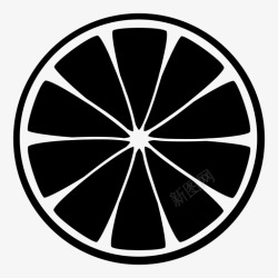 维生素C天然滋补橙子美味新鲜图标高清图片
