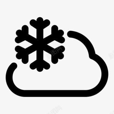 雪云悸动智能手机图标图标