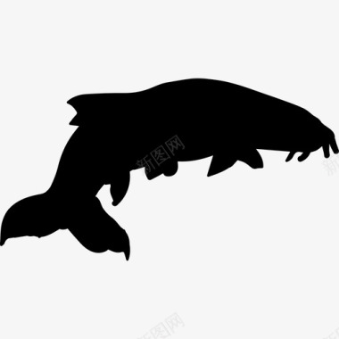 鱼的形状动物动物王国图标图标