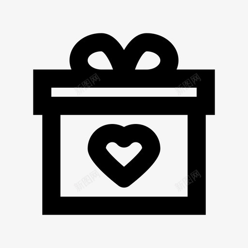 礼品盒1庆祝活动图标svg_新图网 https://ixintu.com 1 圣诞礼物 庆祝活动 派对 爱情和浪漫材料图标 礼品盒 礼物