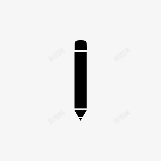 铅笔画学校图标svg_新图网 https://ixintu.com 写 学校 描 涂鸦 画 签名 铅笔