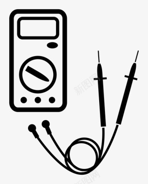 电压表1多检查仪图标图标