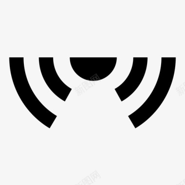 信号wifi信号波图标图标