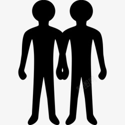 男性双胞胎双子座男性双胞胎星座符号图标高清图片