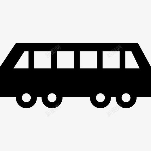 公共汽车交通信号装置图标svg_新图网 https://ixintu.com 交通 信号装置 公共汽车