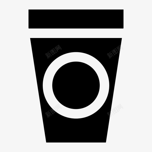 咖啡奶油杯子图标svg_新图网 https://ixintu.com 咖啡 奶油 早晨 杯子 热的 用户需要固体 茶 饮料