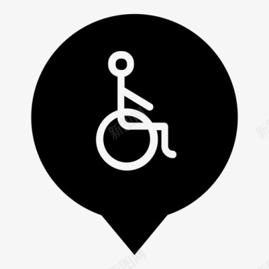 残疾人通道已售无图标图标