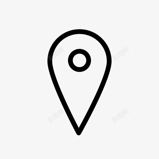 地图标识区域标记svg_新图网 https://ixintu.com 位置 区域 图形用户界面 地图标识 地址 方向 本地 标记