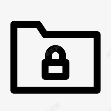 文件夹锁用户界面软件图标图标
