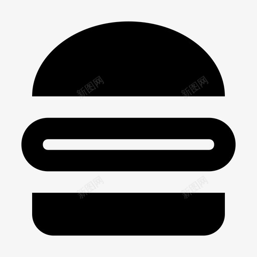 汉堡包绞肉沙朗图标svg_新图网 https://ixintu.com 三明治 切碎的牛排 垃圾食品 快餐 汉堡包 沙朗 牛肉饼 绞肉 食品和饮料材料设计图标