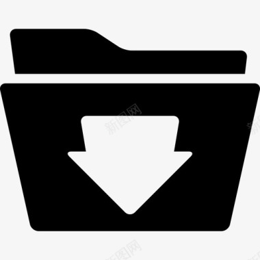 文件夹界面符号businesspack图标图标