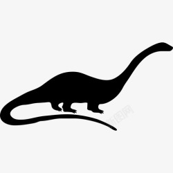 恐龙马门溪龙马门奇龙恐龙外形动物动物王国图标高清图片