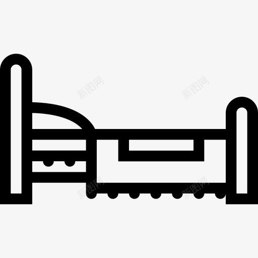 床室内家图标svg_新图网 https://ixintu.com 婴儿床 室内 家 家具 家具轮廓2 床 床垫 沙发 装饰