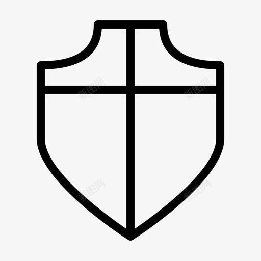 盾牌盔甲战斗图标svg_新图网 https://ixintu.com 交叉 保护 安保和保护 安全 战斗 盔甲 盾牌