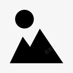 景观细部图纸山展品岩石图标高清图片
