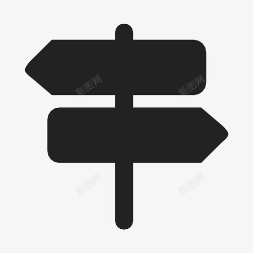 路标街道阅读图标svg_新图网 https://ixintu.com 位置 地址 地点 城市 姓名 指示 旅行 街道 路标 阅读