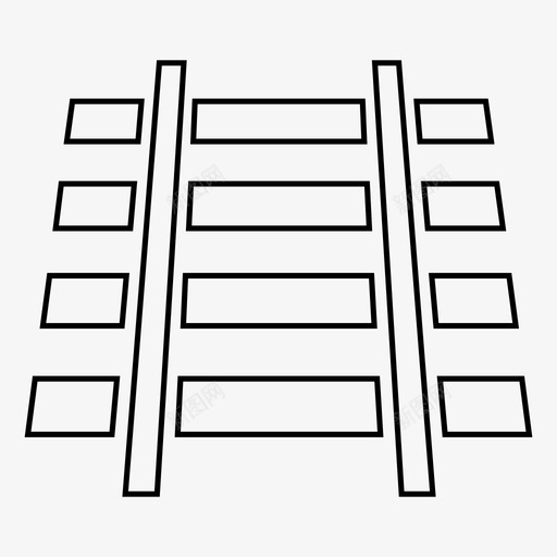 列车轨道小车运输图标svg_新图网 https://ixintu.com amtrack 列车交叉口 列车线 列车轨道 地铁 小车 轨道 轨道列车交叉轨道 轨道骑乘 运输 铁路