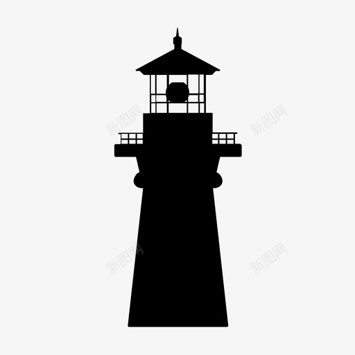 lighthouse图标svg_新图网 https://ixintu.com lighthouse