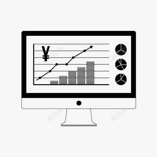 分析激增爆发图标svg_新图网 https://ixintu.com 分析 图表 振荡 数据 显示 激增 爆发 财务 通信 震颤