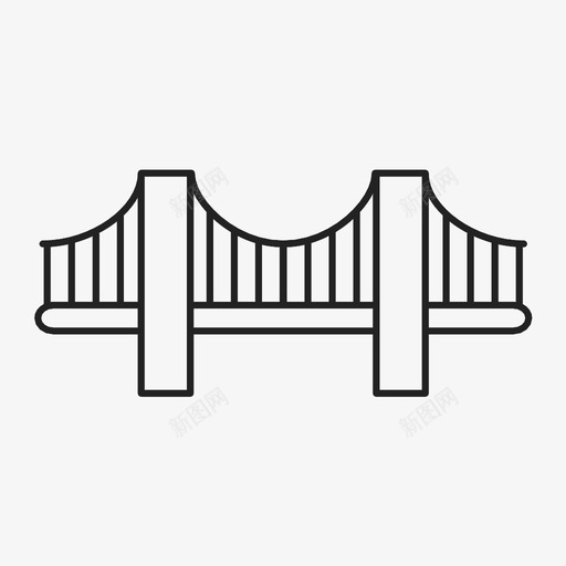 文森特托马斯桥加利福尼亚铁图标svg_新图网 https://ixintu.com 加利福尼亚 文森特托马斯 文森特托马斯桥 最长跨度 洛杉矶港 海洋 纪念碑 铁