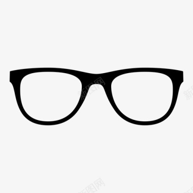 眼镜双焦眼镜墨镜图标图标